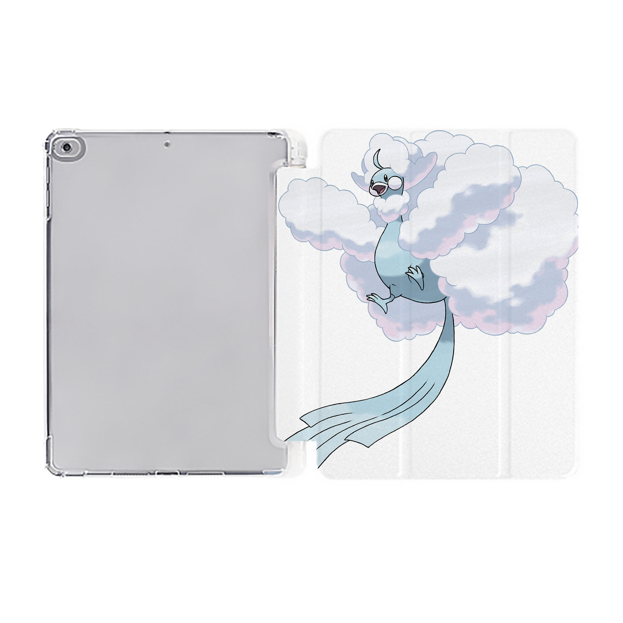 （画像用） ポケットモンスター Pokémon IPad ケース ペン収納付き 三つ折りスタンド PUレザー×シリコン 対応機種9.5/10.5/10.9インチ